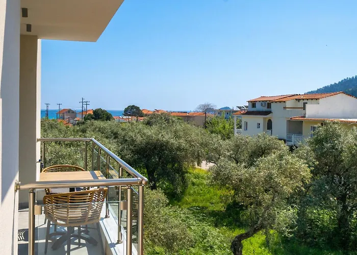 Lejlighedshotel Mellies Skala Potamia (Thasos)